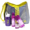 Подарочный набор Adidas "Natural Vitality" Туалетная вода, дезодорант аэрозоль, гель для душа, сумка для дневного использования Товар сертифицирован инфо 1335r.